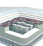 تشک رویال کد 2 طبی فنری